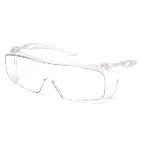 Pyramex Cappture, Safety Glasses, Anti-Fog & Anti-Scratch, Clear Lens S9910ST